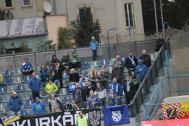 Znojemští fotbalisté nestačili na prvoligovou Jihlavu a po porážce 0:5 v domácím poháru končí.