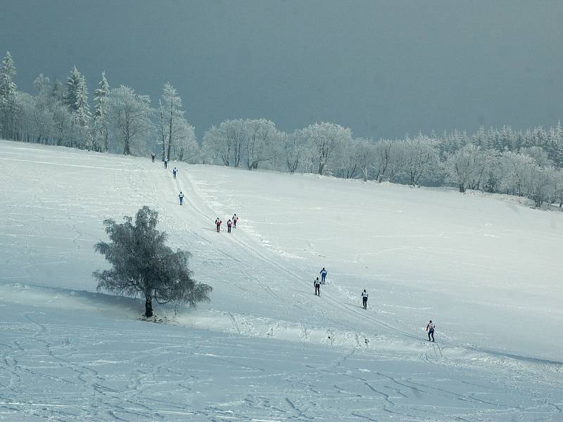 Na start Polevské lyže se postavila padesátka lyžařů.