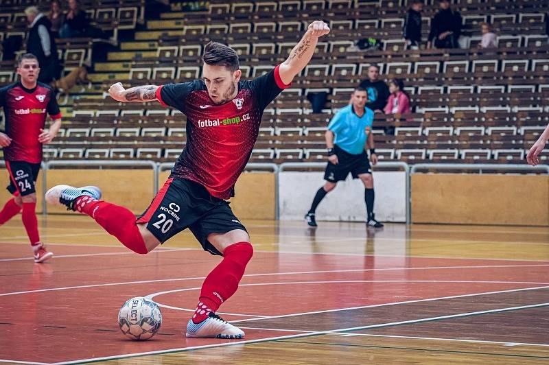 Futsal: Helas Brno - Démoni Česká Lípa 5:4.