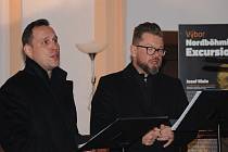 Po křestu rozeznělo prostory kostela Duo Kchun - tenorista Martin Prokeš a barytonista Marek Šulc.