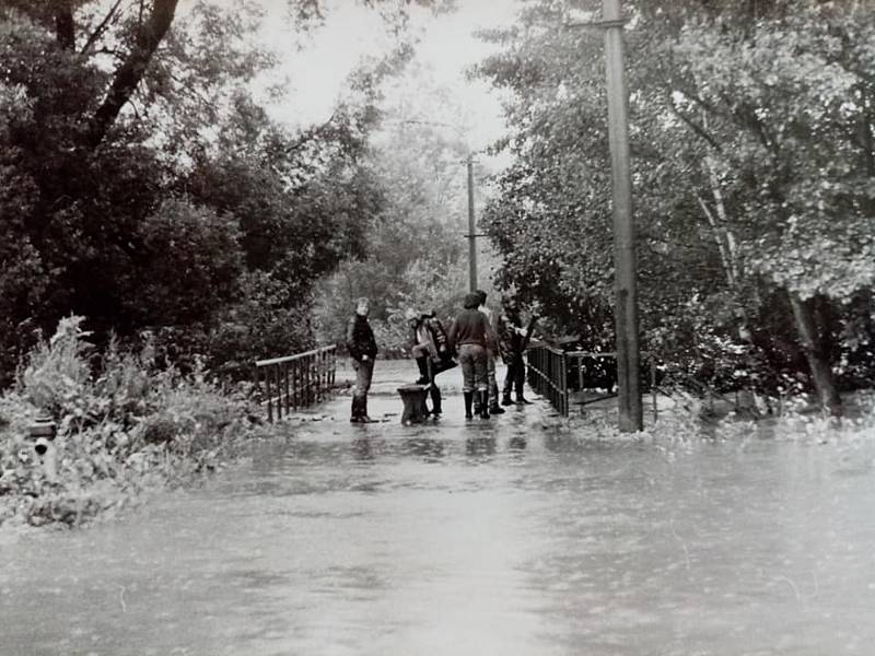 Povodeň do Zákup přišla i před čtyřiceti lety - v červenci 1981. Rozsah pohromy zachycují dobové fotografie.