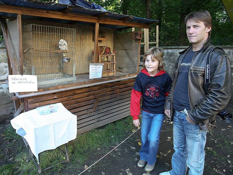 MYSLIVECKÝ JARMARK byl letošní poslední akcí na hradě Houska.