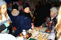Vánoční skautské trhy v Mimoni.