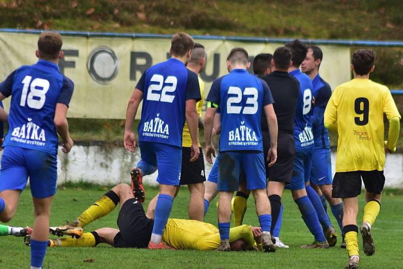 Krajský přebor: Stráž p. R. - Skalice 0:1.