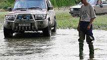 Pondělní situace v Žandově a Horní Polici.