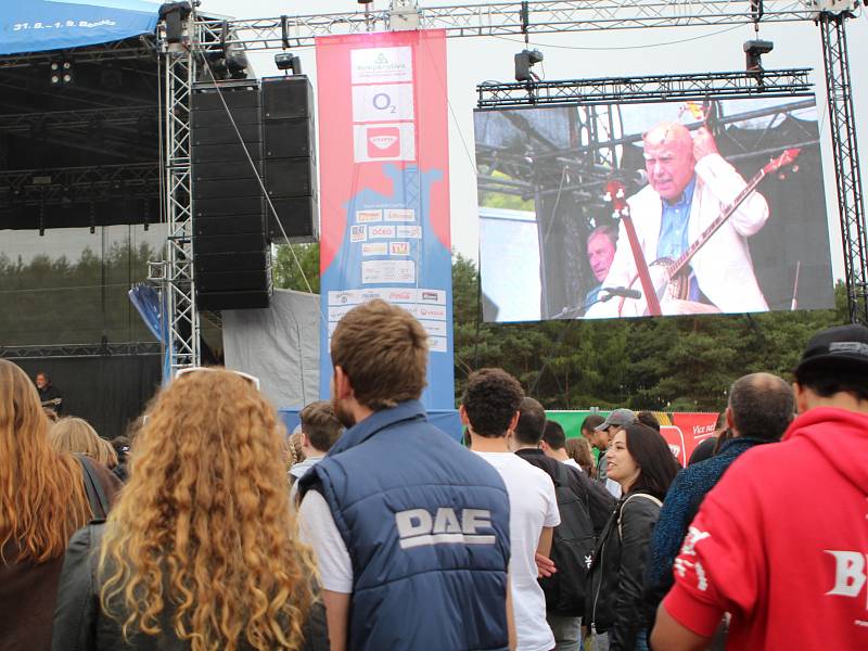 Úvodní den festivalu Hrady CZ na Bezdězu.