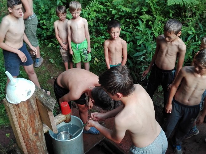 Chlapecký 2. oddíl NORD absolvoval o letošních prázdninách expediční tábor v malebném Podkrkonoší. 