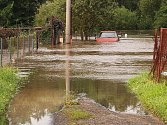 Povodně na Českolipsku – Jezvé.