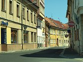 Jiráskova ulice v centru České Lípy.