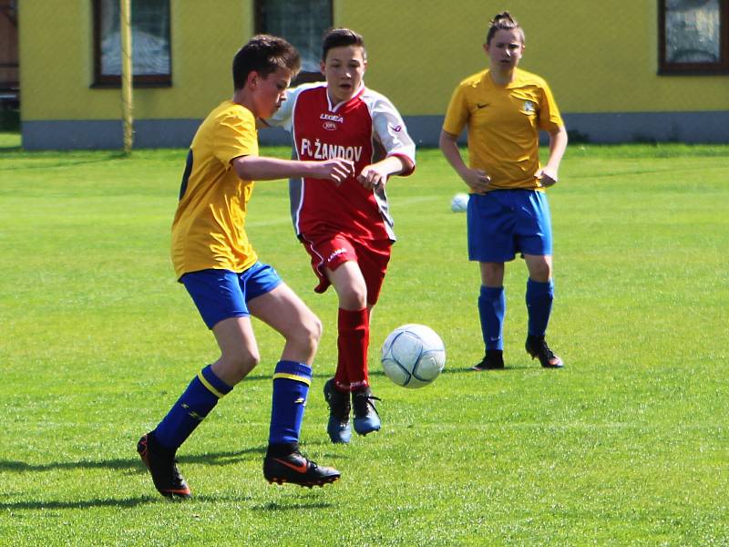 OP starších žáků: Loko Česká Lípa - Žandov 0:3.