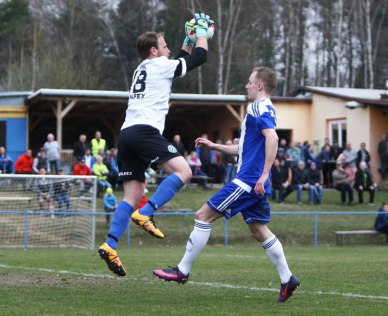 Skalice - Velké Hamry 0:1 (0:1).