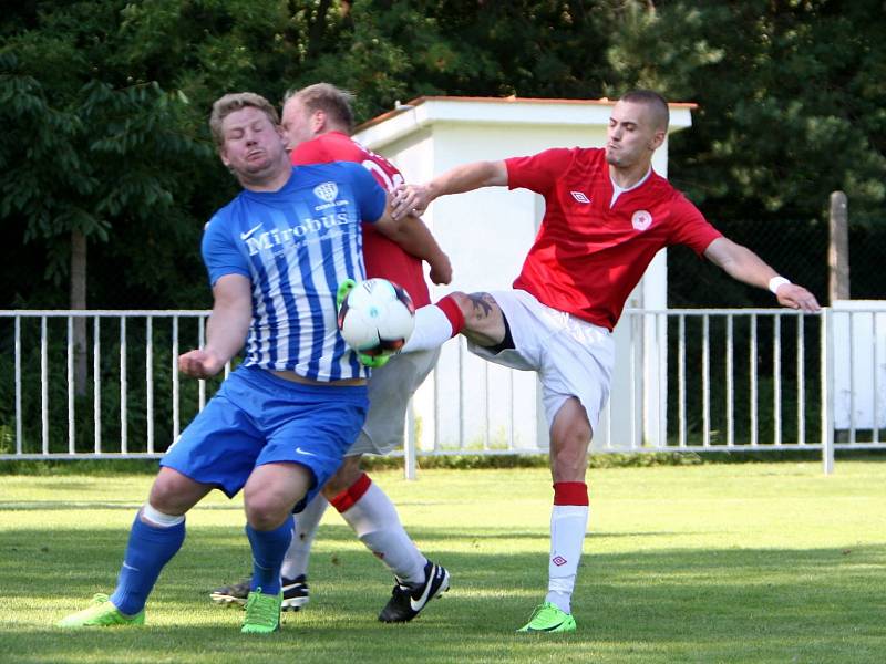 Sportovní sdružení Ostrá - Arsenal Česká Lípa 2:1 (1:1).