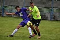 Malšovice (tmavé dresy) v rámci přípravy doma porazily Arsenal Česká Lípa B 6:1.