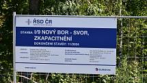 Zkapacitnění silnice I/9 mezi obcemi Nový Bor a Svor bylo slavnostně zahájeno.