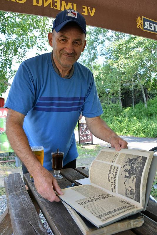 Bývalý zedník Otakar Macoun z České Lípy, denně vyráží na cyklostezku mezi Českou Lípou a Kamenickým Šenovem.