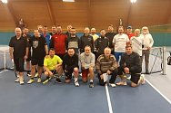 V tenisové hale v České Lípě se hrál další turnaj v mužské dvouhře.