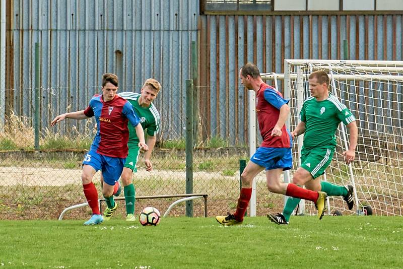 Okresní přebor: Rynoltice B - Bílý Kostel 2:1.