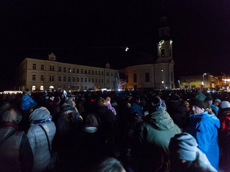 Zahájení adventu v Novém Boru.