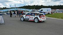 Rally Bohemia na autodromu v Sosnové v pátek 9. července.