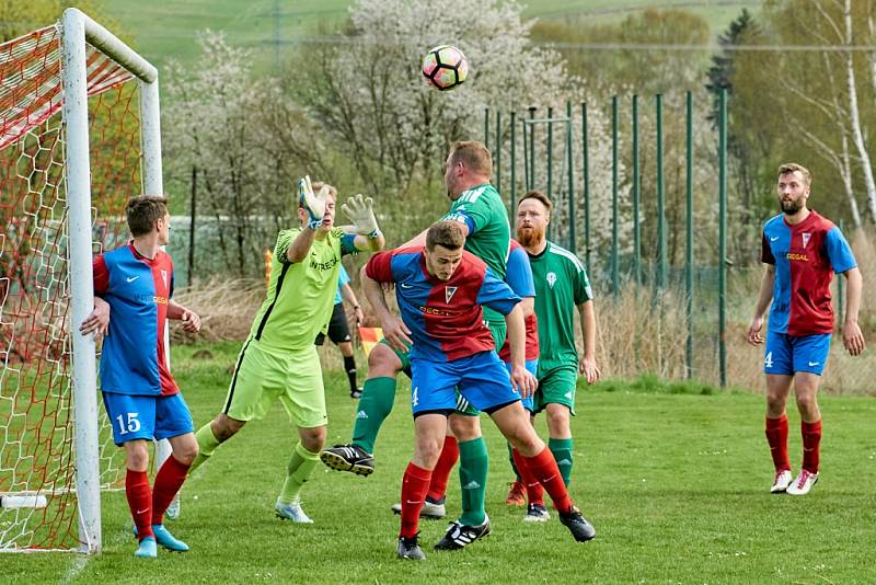 Okresní přebor: Rynoltice B - Bílý Kostel 2:1.