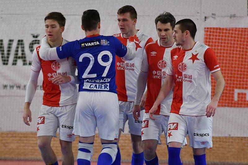 Futsaloví Démoni z České Lípy prohráli na Slavii 0:7.