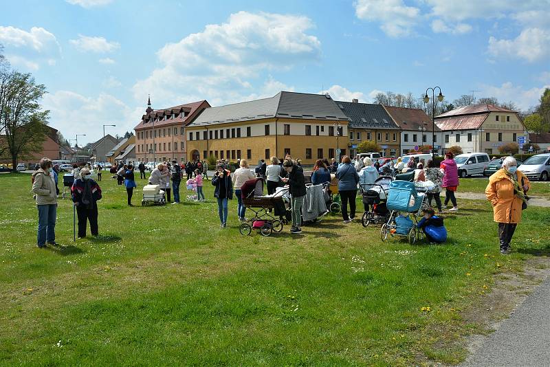 Mimoň byla hlavním městem dětských kočárků.