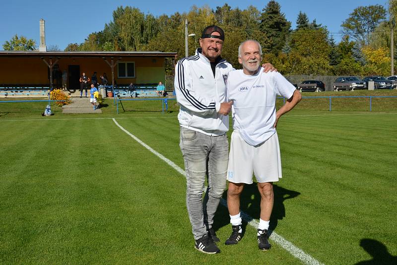 Ve Skalici u České Lípy skládali hold spoluhráči Jiřímu Štěpánkovi