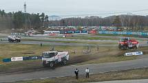 Pátý ročník setkání nejen českých dakaristů se uskutečnil v rámci akce Mogul Dakar setkání v neděli 24. března na autodromu Sosnová.