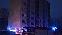 Požár plynové kotelny panelového domu v České Lípě vypukl v sobotu 2. prosince. 