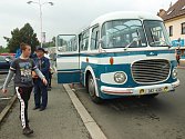Den s historickými autobusy v České Lípě.