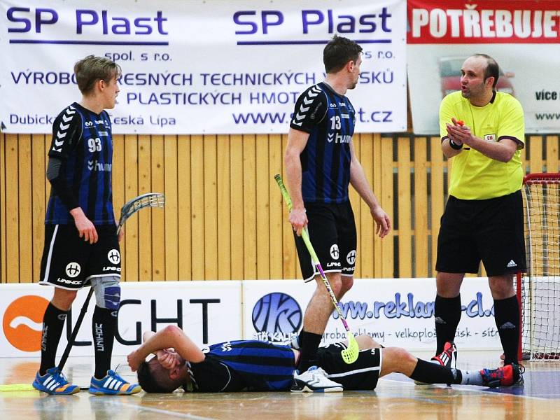 1. zápas: FBC BRZDY CZ Česká Lípa - FBŠ Hattrick Brno 5:3.