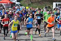 Loni se Brnišťský půlmaraton stal s bezmála 280 běžci největším závodem Okresní běžecké ligy.