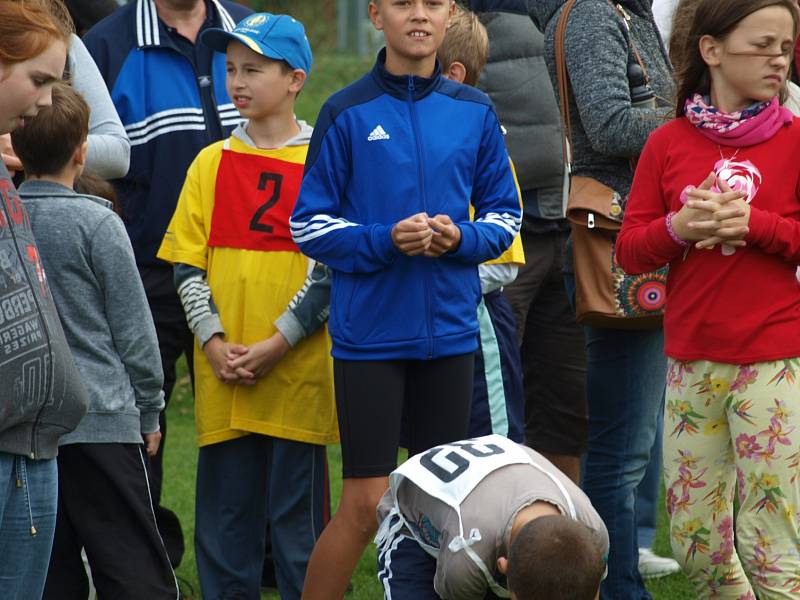 Běh Lipovou alejí v Zahrádkách přilákal i mladé sportovce. 