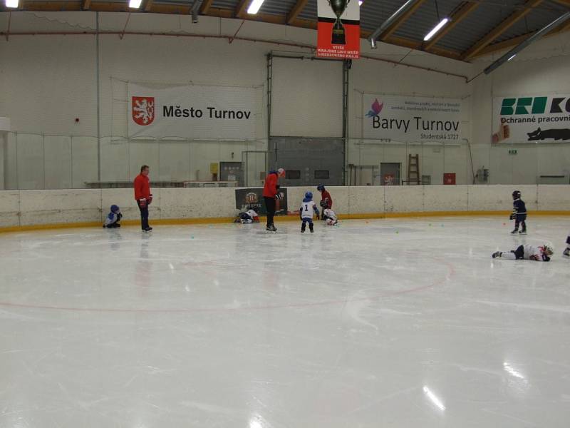 Týden hokeje na zimním stadionu v Turnově.