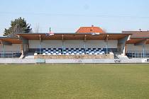 Fotbalový stadion v Hrádku nad Nisou.