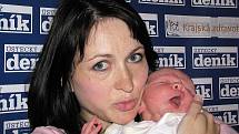 Mamince Petře Musilové ze Zákup se 5. října v 11:35 hodin narodil syn Vojtěch Efler. Měřil 50 cm a vážil 3,96 kg.