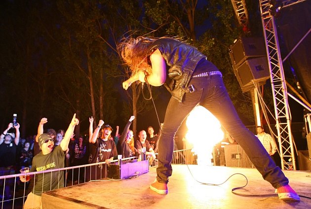 Thunderbolt z Norska na českolipském festivalu Stonerock 2013.