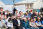 Prezident České republiky Miloš Zeman navštívil 11. května v rámci návštěvy Libereckého kraje město Doksy, kde se setkal s představiteli města a občany.