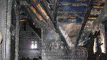 Rodinný dům ve Cvikově někdo 8. ledna 2008 úmyslně zapálil. Škoda dosáhla čtyř milionů korun.