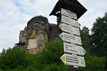 Skalní hrad s poustevnou ve Sloupu v Čechách nepociťuje výkyvy v návštěvnosti. Jeho prohlídky si užívají hlavně děti.