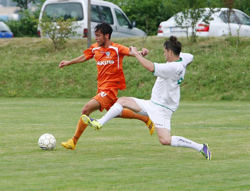 Fotbalisté České Lípy podlehli v přípravě Pokraticím těsně 2:3. 