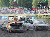 Sosnová autodrom Destruction derby 2017 autovrak bouračka