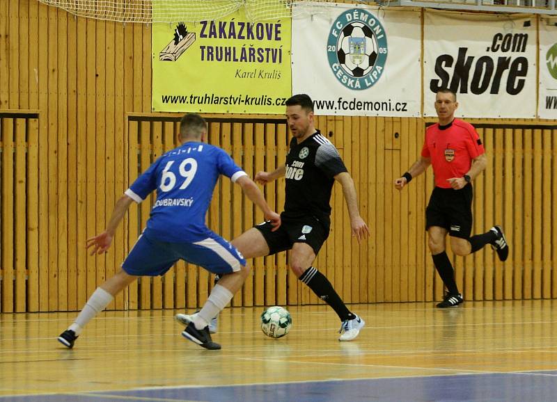 Futsalisté České Lípy doma porazili oslabený Helas Brno 5:3.