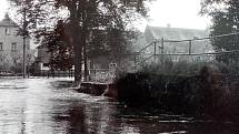 Povodeň do Zákup přišla i před čtyřiceti lety - v červenci 1981. Rozsah pohromy zachycují dobové fotografie.