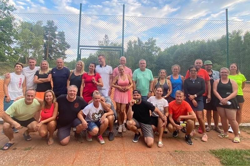 Druhý tenisový turnaj smíšených párů ve Splavech.