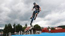 Skatepark v Novém Boru prošel rekonstrukcí.