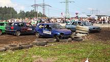 Destruction derby na autodromu. Den druhý.