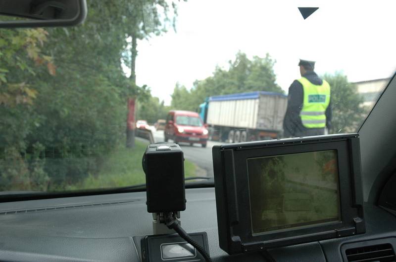 Policejní radar.