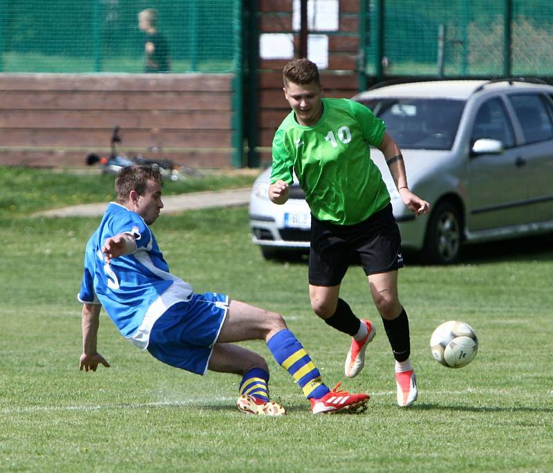 Okresní soutěž: Zahrádky - Tuhaň 5:0.