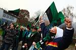 Stovky fanoušků sledovaly na zimním stadionu v českolipském Sportareálu souboj domácích prvoligových futsalistů FC Démoni s týmem SAT-AN Kladno.